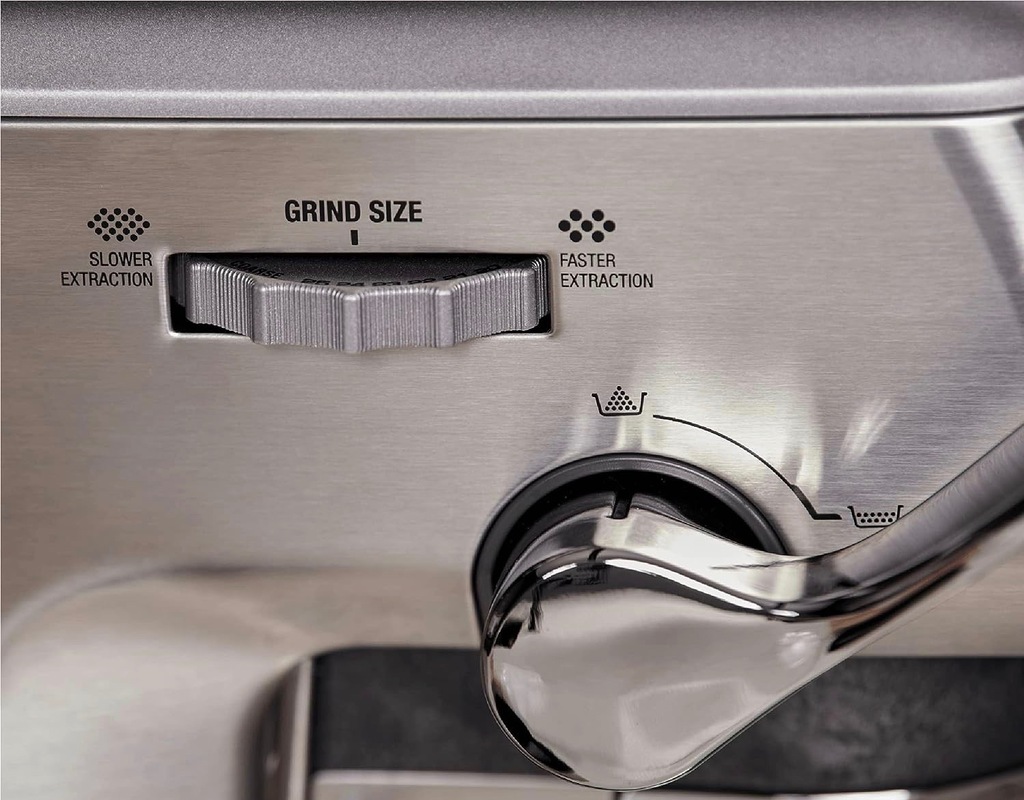 grind size wheel control