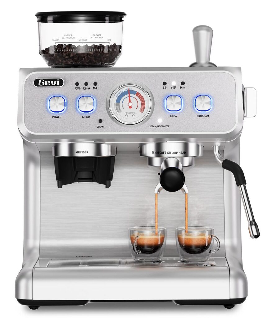  gevi 20 bar espresso machine