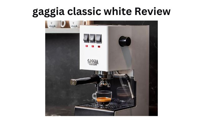 gaggia classic white