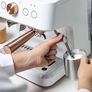 milk froth system from the Bellissimo Espresso machine