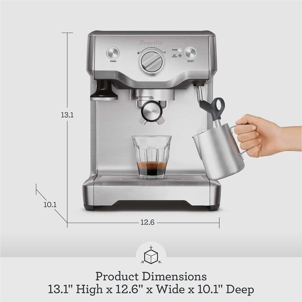 dimensions - breville duo temp pro review